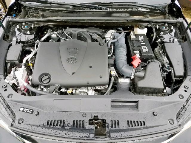 4T1BZ1FB0KU022892 - 2019 TOYOTA AVALON XLE BLACK photo 7