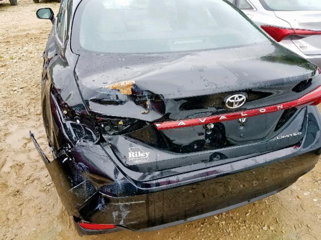 4T1BZ1FB0KU022892 - 2019 TOYOTA AVALON XLE BLACK photo 9