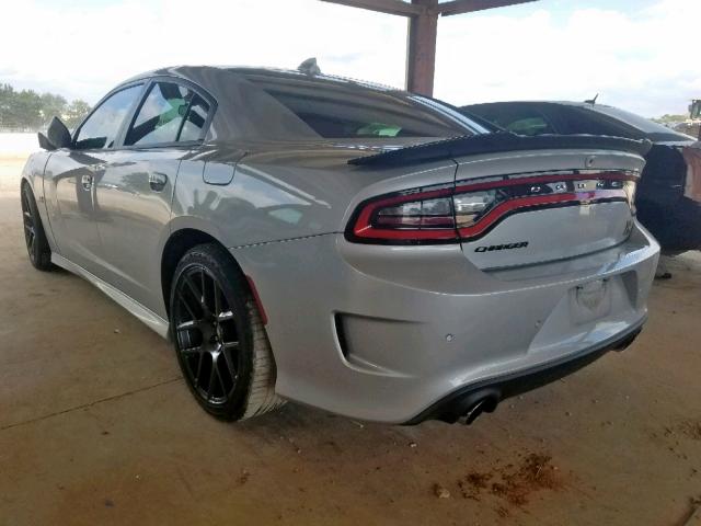 2C3CDXGJ0KH572018 - 2019 DODGE CHARGER SC SILVER photo 3