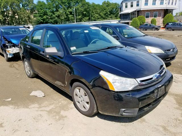 1FAHP34N98W263950 - 2008 FORD FOCUS S/SE BLACK photo 1