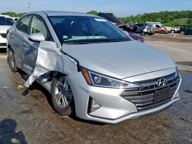 5NPD84LF8KH470400 - 2019 HYUNDAI ELANTRA SE SILVER photo 1