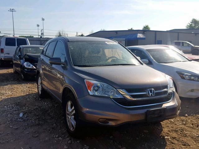 5J6RE4H73BL019204 - 2011 HONDA CR-V EXL BROWN photo 1