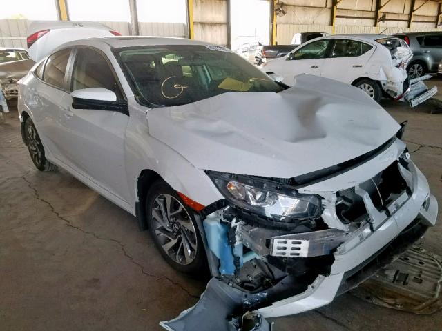 19XFC2F74JE012906 - 2018 HONDA CIVIC EX WHITE photo 1