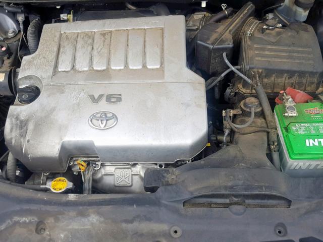 4T3ZK11A59U008487 - 2009 TOYOTA VENZA GRAY photo 7