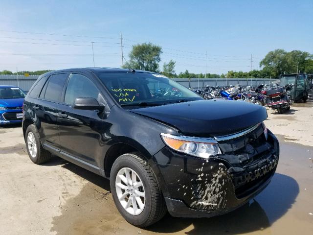 2FMDK3GC3DBC95608 - 2013 FORD EDGE SE BLACK photo 1