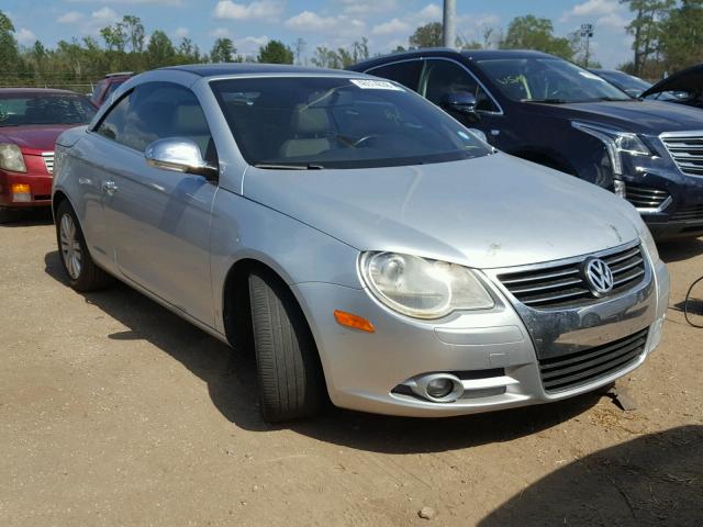 WVWBA71F47V008844 - 2007 VOLKSWAGEN EOS 2.0T SILVER photo 1