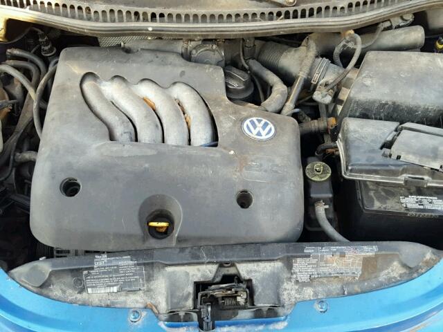 3VWCC21C5XM473678 - 1999 VOLKSWAGEN NEW BEETLE Mavi foto 7