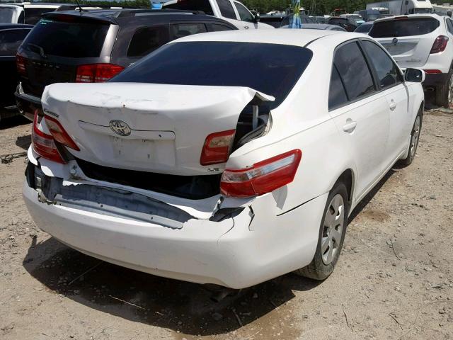 4T4BE46KX9R082885 - 2009 TOYOTA CAMRY BASE WHITE photo 4