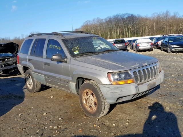 1J4GW48NXYC127346 - 2000 JEEP GRAND CHER GRAY photo 1