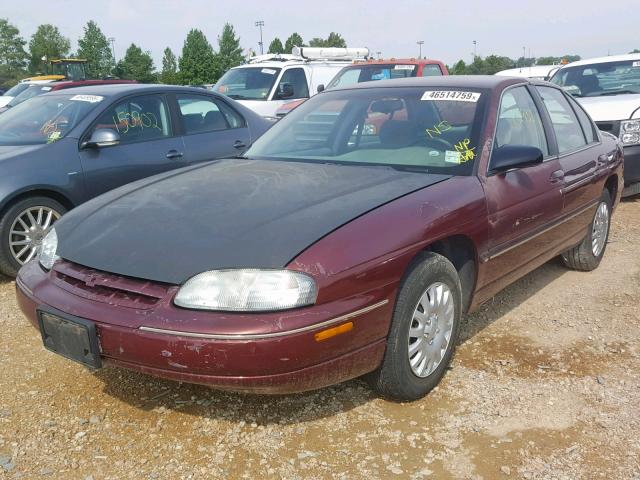 2G1WL52M3X9160946 - 1999 CHEVROLET LUMINA BAS Tünd qırmızı foto 2