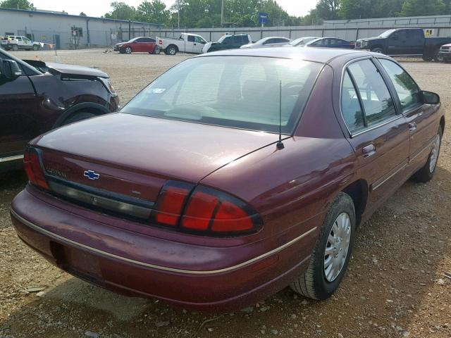 2G1WL52M3X9160946 - 1999 CHEVROLET LUMINA BAS Tünd qırmızı foto 4
