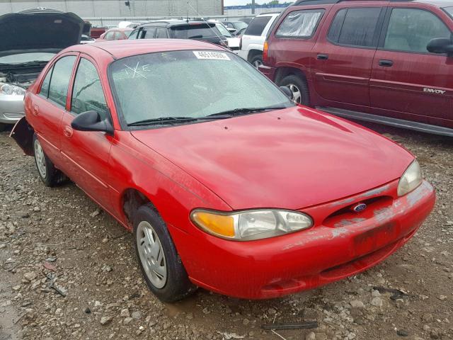 3FAFP13P31R211723 - 2001 FORD ESCORT RED photo 1