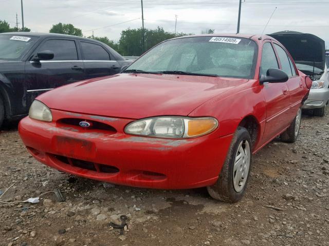 3FAFP13P31R211723 - 2001 FORD ESCORT RED photo 2