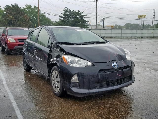 JTDKDTB32E1084037 - 2014 TOYOTA PRIUS C BLACK photo 1