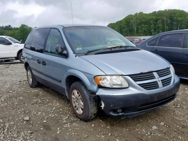 1D4GP25B45B182686 - 2005 DODGE CARAVAN SE GRAY photo 1