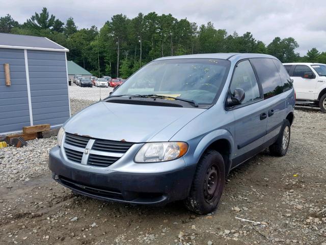 1D4GP25B45B182686 - 2005 DODGE CARAVAN SE GRAY photo 2