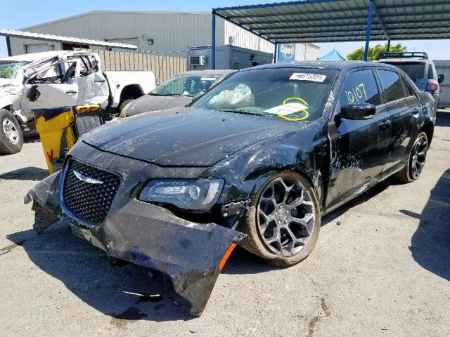 2C3CCABG8KH602345 - 2019 CHRYSLER 300 S BLACK photo 2