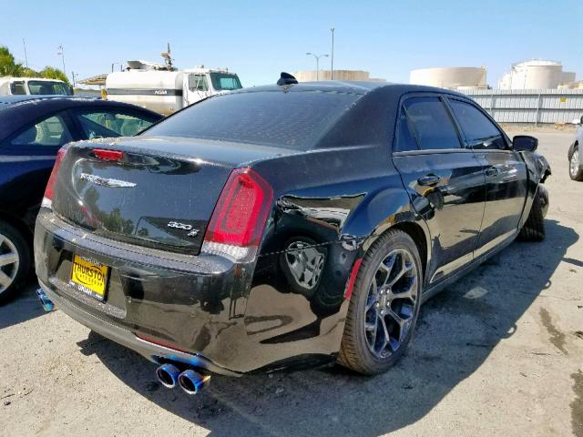 2C3CCABG8KH602345 - 2019 CHRYSLER 300 S BLACK photo 4