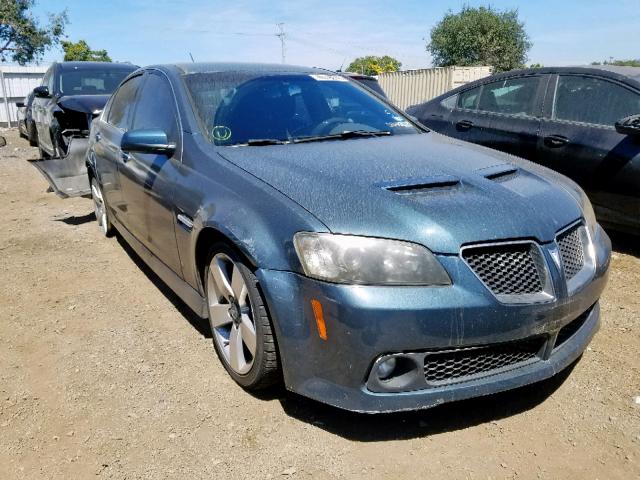 6G2EC57Y39L184570 - 2009 PONTIAC G8 GT BLUE photo 1