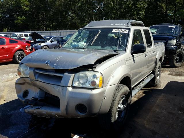 1N6ED27T14C402522 - 2004 NISSAN FRONTIER C TAN photo 2