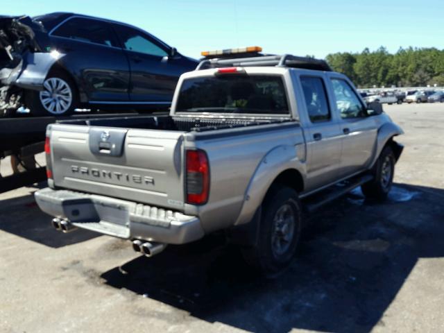 1N6ED27T14C402522 - 2004 NISSAN FRONTIER C TAN photo 4