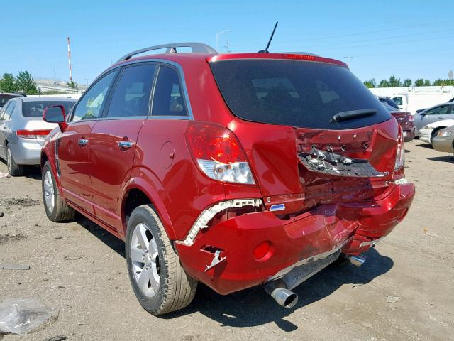 3GNFL4E55CS639430 - 2012 CHEVROLET CAPTIVA SP RED photo 3