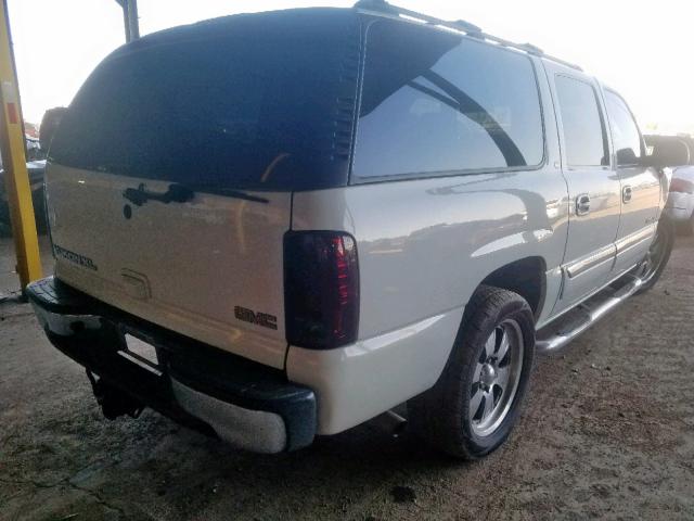 1GKEC16T72J266413 - 2002 GMC YUKON XL C WHITE photo 4