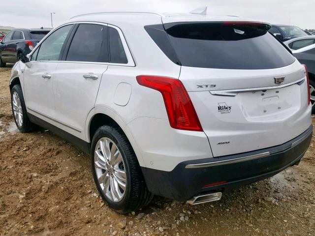 1GYKNFRS7KZ163173 - 2019 CADILLAC XT5 PREMIU WHITE photo 3