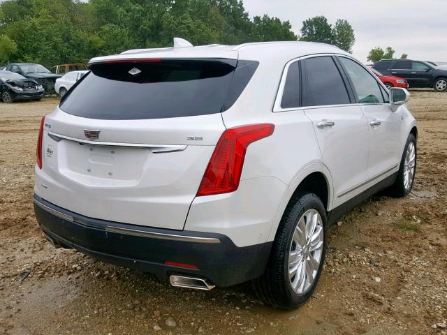 1GYKNFRS7KZ163173 - 2019 CADILLAC XT5 PREMIU WHITE photo 4