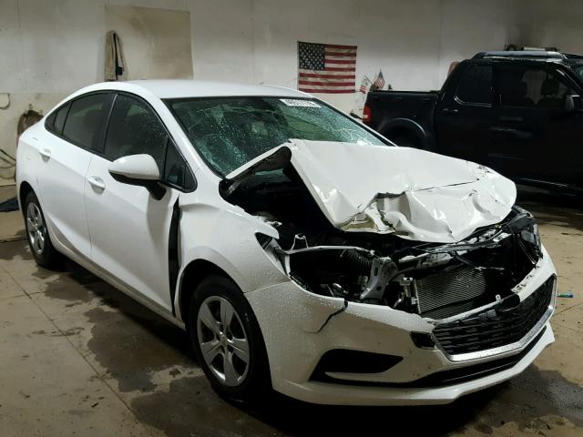 1G1BC5SM4G7253541 - 2016 CHEVROLET CRUZE LS WHITE photo 1