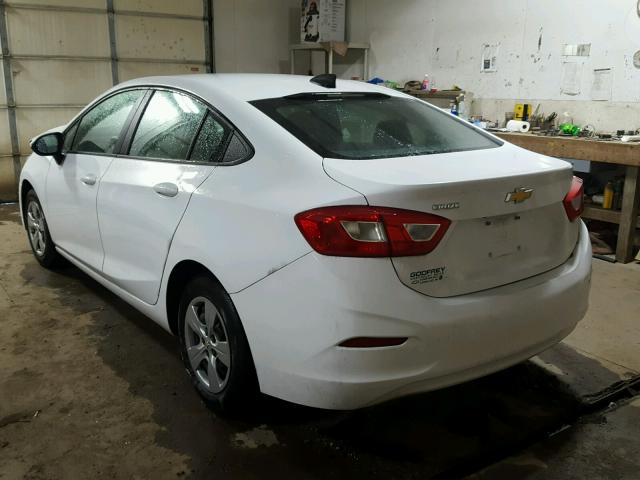 1G1BC5SM4G7253541 - 2016 CHEVROLET CRUZE LS WHITE photo 3