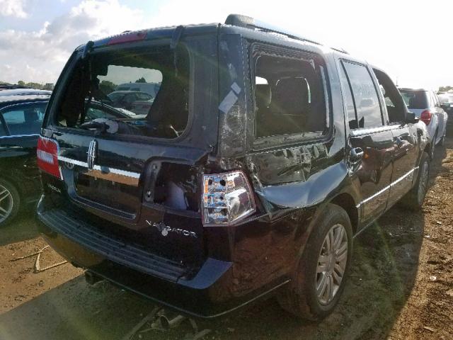 5LMJJ2J54EEL07357 - 2014 LINCOLN NAVIGATOR BLACK photo 4