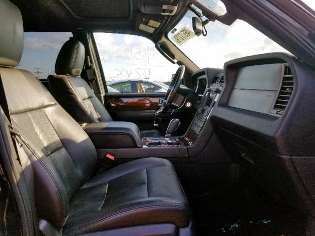 5LMJJ2J54EEL07357 - 2014 LINCOLN NAVIGATOR BLACK photo 5