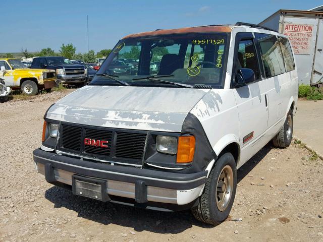 1GKEL19WXRB528158 - 1994 GMC SAFARI XT WHITE photo 2