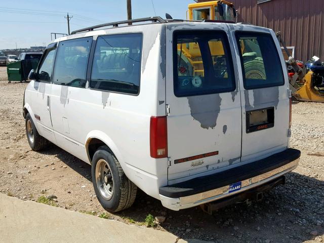 1GKEL19WXRB528158 - 1994 GMC SAFARI XT WHITE photo 3