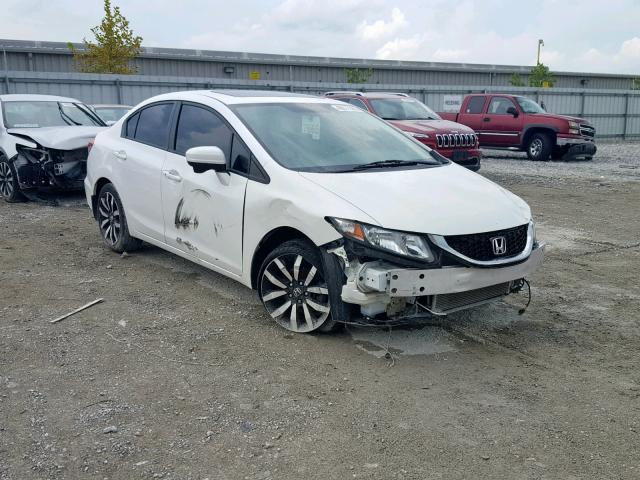 19XFB2F93FE063728 - 2015 HONDA CIVIC EXL 白色 照片 1