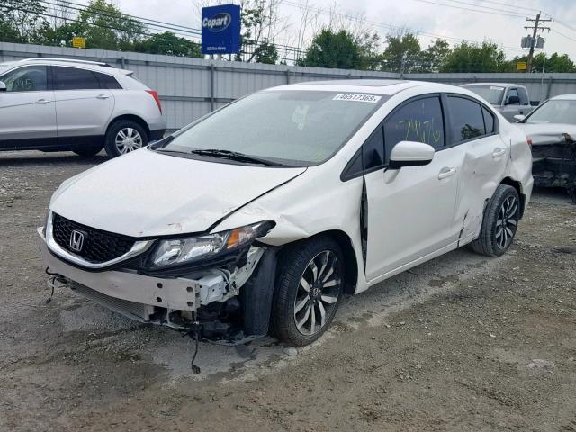 19XFB2F93FE063728 - 2015 HONDA CIVIC EXL 白色 照片 2