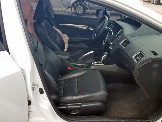 19XFB2F93FE063728 - 2015 HONDA CIVIC EXL 白色 照片 5