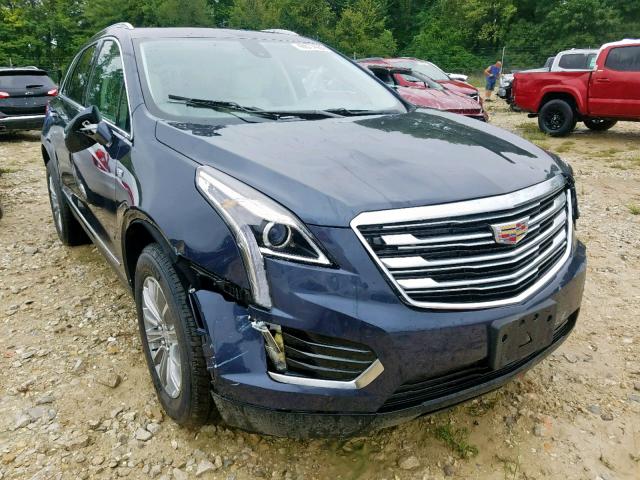 1GYKNCRS6KZ164085 - 2019 CADILLAC XT5 LUXURY BLUE photo 1