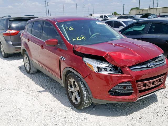 1FMCU0GX4EUD08434 - 2014 FORD ESCAPE SE RED photo 1