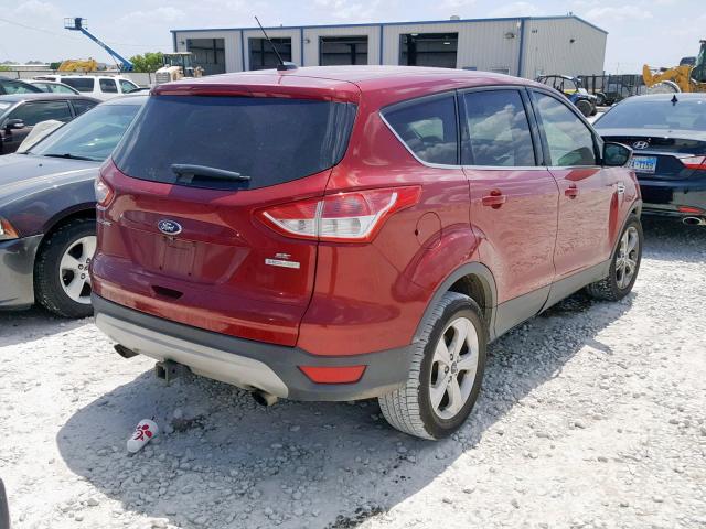 1FMCU0GX4EUD08434 - 2014 FORD ESCAPE SE RED photo 4