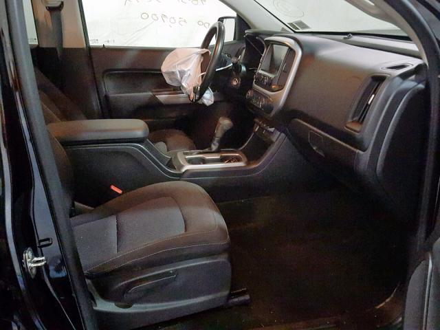 1GCGTCE38G1148590 - 2016 CHEVROLET COLORADO L BLACK photo 5