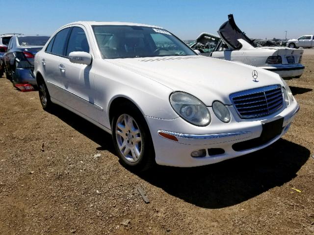 WDBUF56J96A823010 - 2006 MERCEDES-BENZ E 350 WHITE photo 1