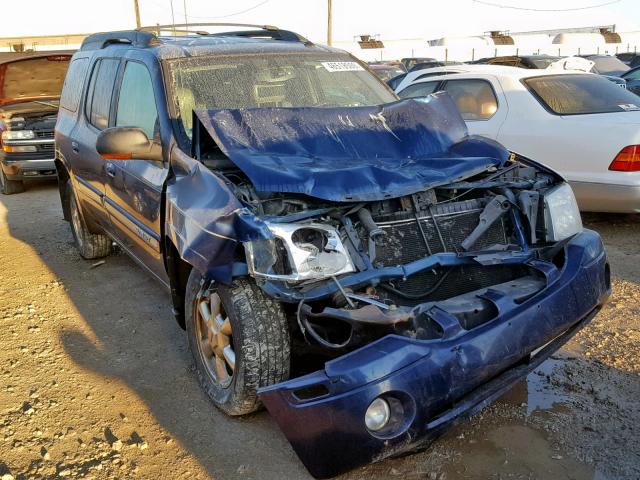 1GKET16S746229875 - 2004 GMC ENVOY XL BLUE photo 1