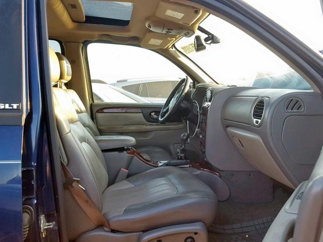 1GKET16S746229875 - 2004 GMC ENVOY XL BLUE photo 5