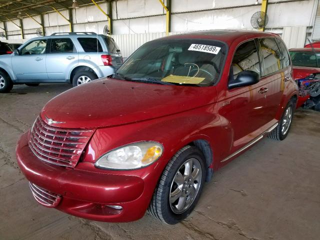 3C4FY58824T217276 - 2004 CHRYSLER PT CRUISER BURGUNDY photo 2