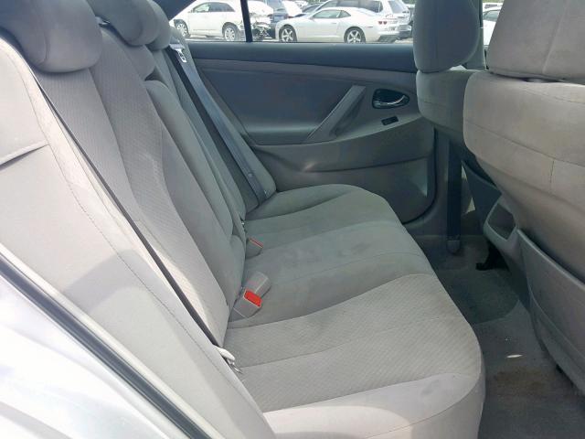 4T1BE46K68U772304 - 2008 TOYOTA CAMRY CE SILVER photo 6