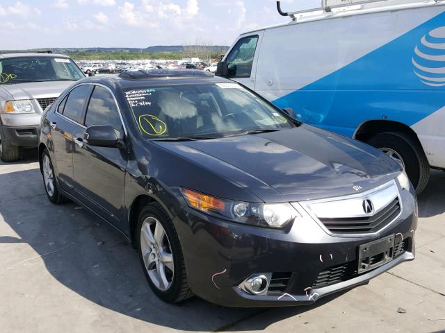 JH4CU2F64EC003349 - 2014 ACURA TSX TECH GRAY photo 1