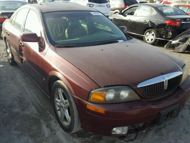 1LNHM87A2YY872760 - 2000 LINCOLN LS MAROON photo 1