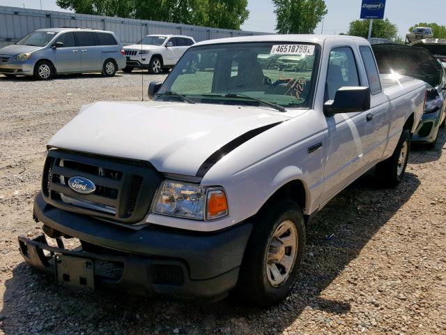 1FTYR14D07PA36123 - 2007 FORD RANGER SUP WHITE photo 2